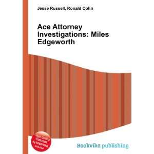   Investigations Miles Edgeworth Ronald Cohn Jesse Russell Books