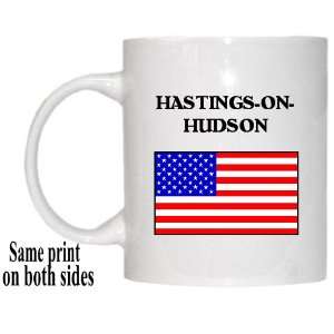  US Flag   Hastings on Hudson, New York (NY) Mug 