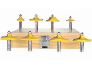 Table Makers Edge Forming Router Bit Set   8 Bits   13829  