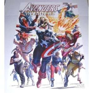   Promo PosterCaptain America/Spider man/Iron Man/Submariner/Ms Marvel