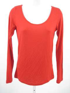 NWT ENTRANCE Red Gaffey Long Sleeve Shirt Top Sz 1 $75  