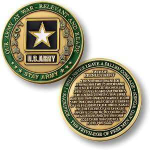    U. S. Army   Stay Army Oath of Reenlistment 