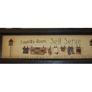  Stitched Laundry Sign