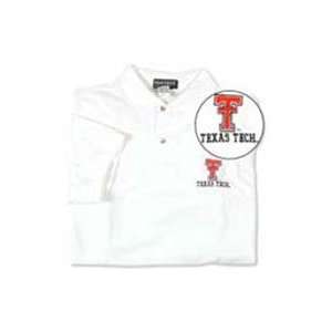  Texas Tech Red Raiders Cotton Polo Shirt Sports 