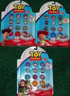 Disney PIXAR Toy Story 12 SQUINKIES w/ Woody Jessie &/or Buzz 