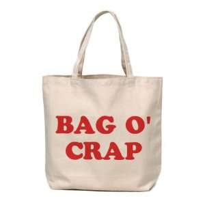  Bag O Crap Canvas Tote Bag 