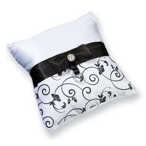  Black/White Ring Pillow Jewelry
