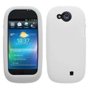   Case Semi Transparent White For DELL Aero Cell Phones & Accessories