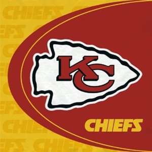  Lets Party By Hallmark Kansas City Chiefs Lunch Napkins 