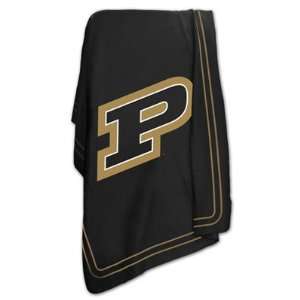  Purdue Boilermakers 50 x 60 Classic Fleece Throw Black 