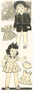 Vintage Doll Clothes Pattern 4694 22 ~ Saucy Walker  