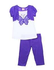 Girls Fashion Clothing Sets Purple