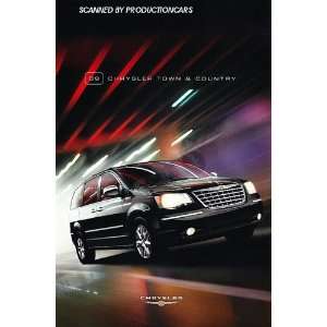   Chrysler Town and Country Van Sales Brochure Catalog 