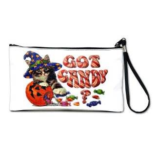   Purse (2 Sided) Halloween Got Candy Kitten Cat Pumpkin by Artsmith Inc