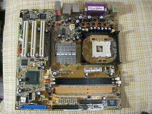 ASUS P4SD LA Socket 478 P4 848P DDR 400 motherboard  