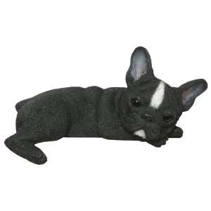   Black Collectible Dog Figurine Door and Window Topper decor gift