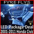 Super Bright White LED Lights Interior Package Deal (Fits 2001 