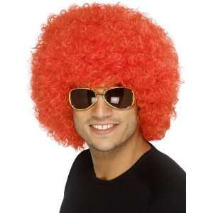  Wicked Wigs 812223011677 Men Afro Red Wig Toys & Games