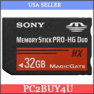SONY MEMORY STICK MS PRO HG DUO HX 50MB 32GB 32G 32 G  