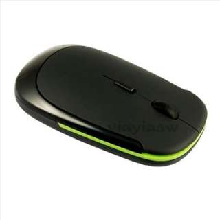 4GHz 2.4G Slim Wireless Optical Mice Mouse+USB Receiver for PC 