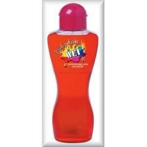 Wet Fun Flavors Heating Massage Lotion 8.4 oz Bottle Passion Fruit 