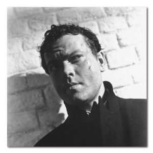  Orson Welles The Third Man Leaning against Wall B&W 