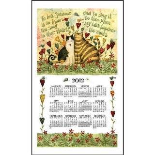   Someone Linen Kitchen Towel Calendar 2012 by Kitchen Towel Calendar