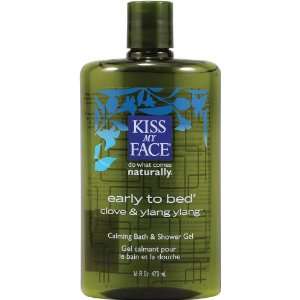  Kiss My Face Bath & Shower Gel, Early To Bed 16 oz 