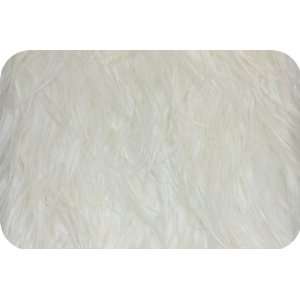  Faux Fur Mongolian White 58 to 60 Inch Fabric By the Yard 