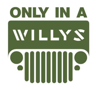 WILLYS Jeep logo decal sticker MB GPW WWII 2 m38a1 m151  