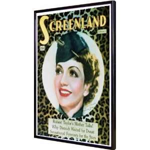  Claudette Colbert 11x17 Framed Poster