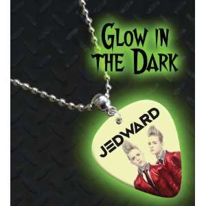  Jedward Glow In The Dark Premium Guitar Pick Necklace 