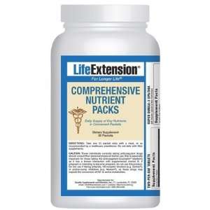 LIFE EXTENSION, COMPREHENSIVE NUTRIENT PACK   30 DAY SUPPLY (2/DAY NOW 