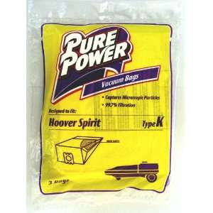  Pure Power Vacuum Bags Hoover Spriit Type K