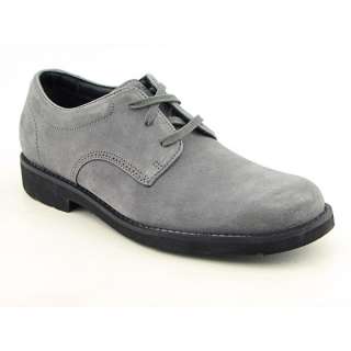 Rockport RV Plaintoe Mens SZ 12 Gray Granite Oxfords Shoes  