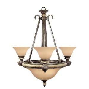 Yosemite Home Decor 6365 3+2GS Ahwahnee Five Light Chandelier with 