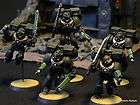 Warhammer 40K Painted Space Marine Dark Angel 5 man Assault Squad