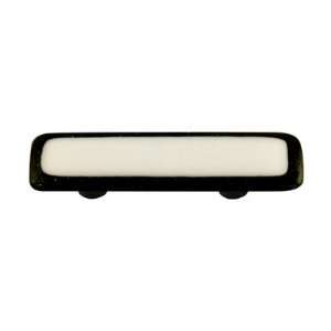   HK5008 PA / HK5008 PB Borders Cabinet Pull in White with Black Border