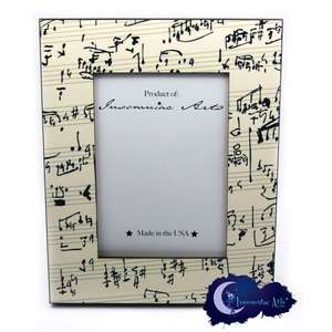 SHEET MUSIC   Musician   5x7 USA Picture Frame  