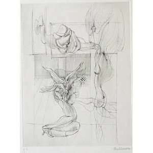  Combat Aile by Hans Bellmer, 15x23