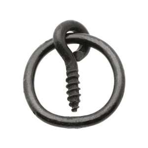  Steel Shutter Ring Pull With Eyebolt Mount In Black Primer 