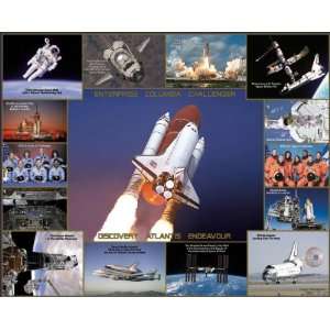  White Mountain Puzzles Space Shuttle Toys & Games