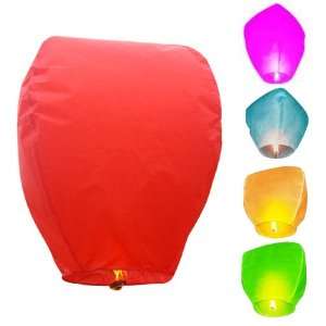   Assorted Colors Sky Lantern Chinese Wish Light
