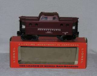 LIONEL LINES PENNSYLVANIA CABOOSE 6437 WITH OB MINT CONDITION  