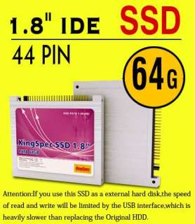 IDE PATA 64GB SSD 44 PIN For IBM X40 X41 Aey  