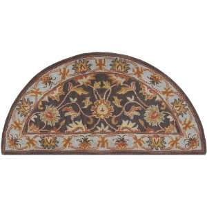   Scrolls Traditional 2 x 4 Hearth Rug (CAE 1004)