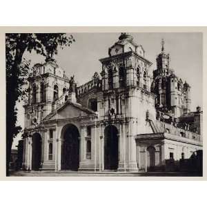  1931 Cathedral Catedral Cordoba Argentina Photogravure 