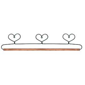  Fabric Holder With 15 Dowel 3 Hearts   651147 Patio 