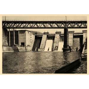  1938 Wettingen Switzerland Hydroelectric Plant Limmat 