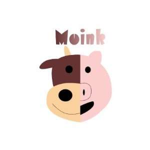  Moink Cartoon cow and pig mug